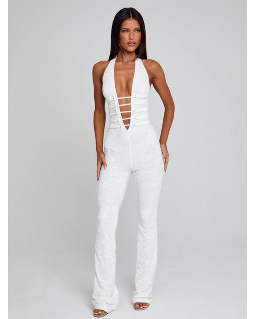 Outcast White Sawyer Jumpsuit