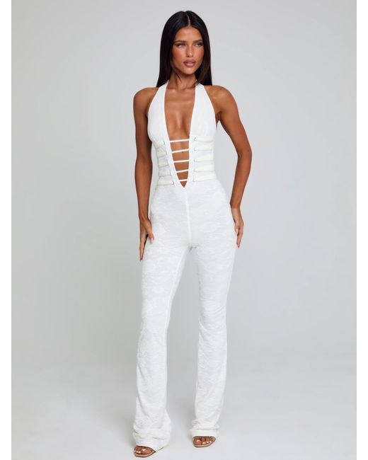 Outcast White Sawyer Jumpsuit