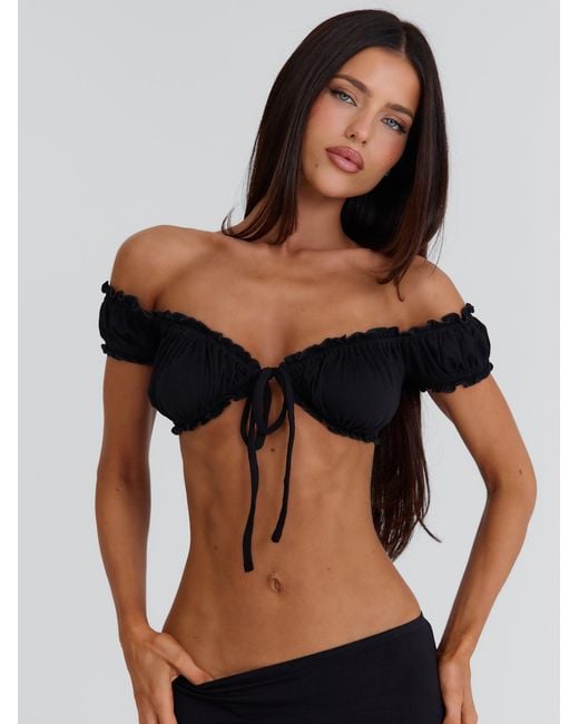 Outcast Black Arrielle Crop Top