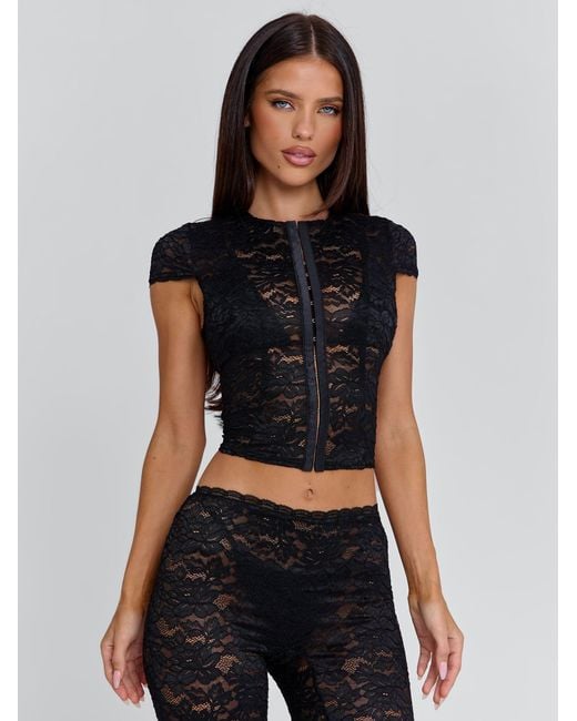 Outcast Black Mirra Top