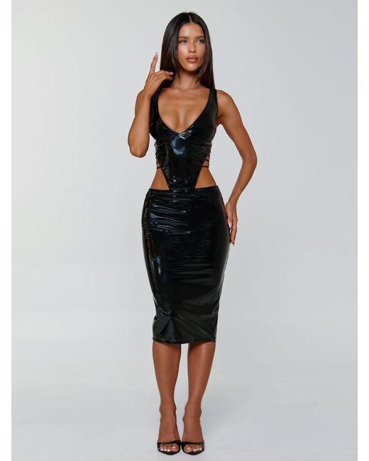outcast black dress Shanti Mini Dress Black