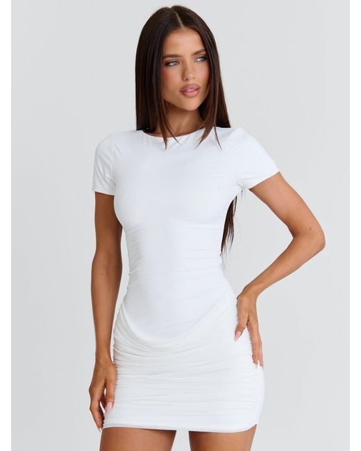 Outcast White Shelbie Mini Dress