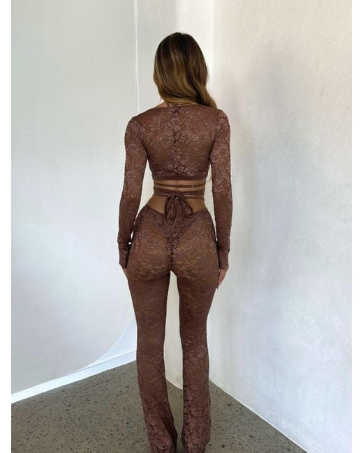 Outcast Black Bisou Pants Mocha