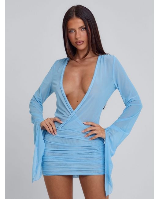 Outcast Green Jolene Mini Dress