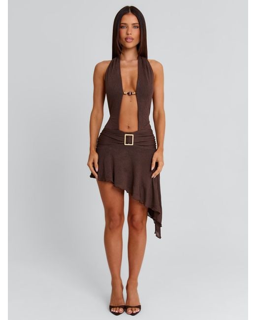 Outcast White Leilini Mini Dress