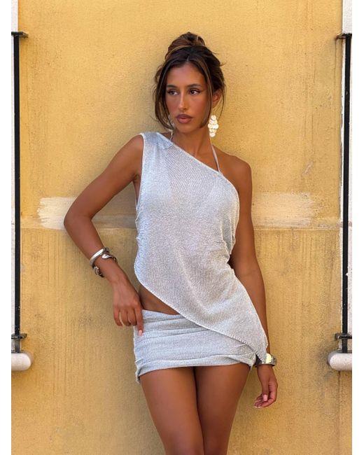 Outcast Metallic Juan Mini Dress