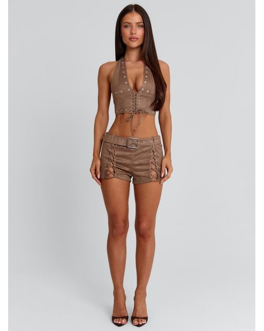 Outcast Brown Mason Shorts