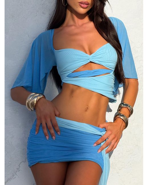 Outcast Blue Emilli Top