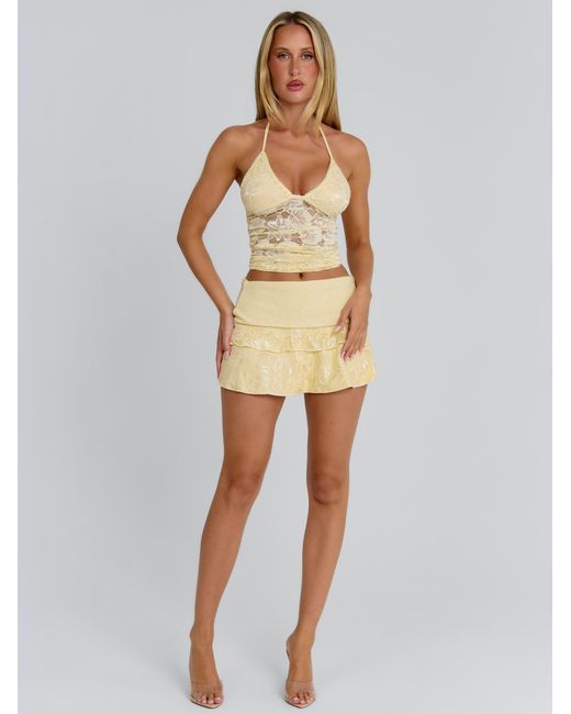 Outcast Brown Trixi Mini Skirt