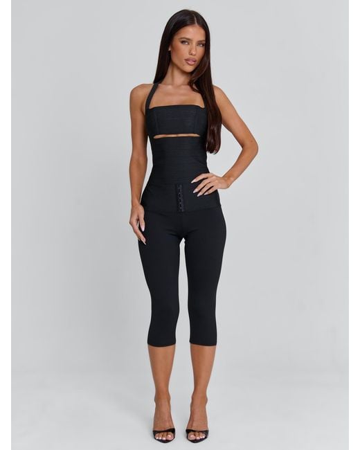Outcast Blue Karne Capri Jumpsuit