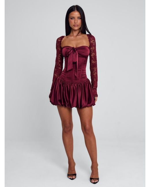 mini dress embellished AKIRA Super Sweet Mini Embellished Dress