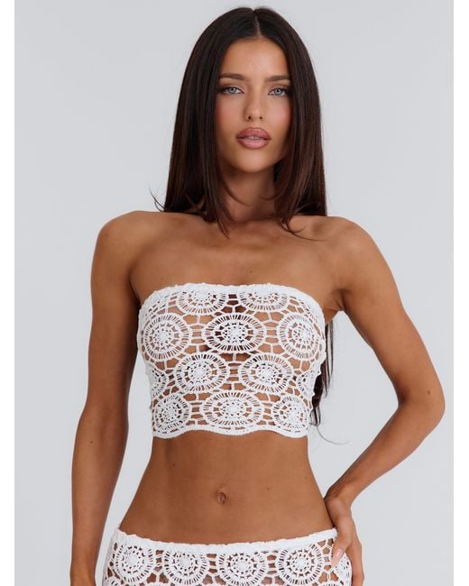 Outcast Brown Amie Crop Top