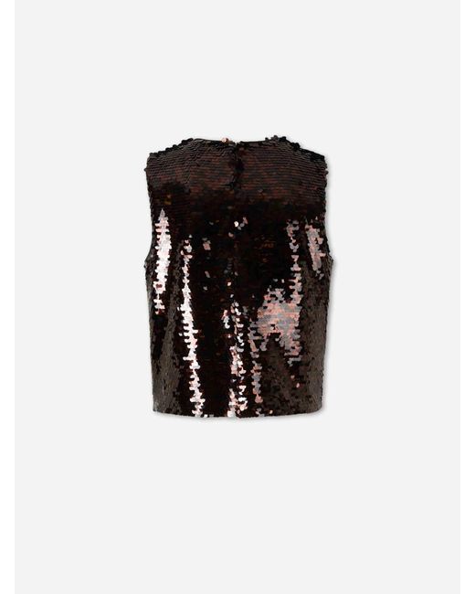 Top Seraphina Staud de color Black