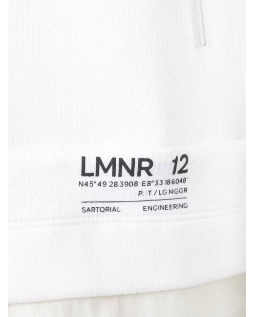 Sudadera Cremallera Capucha Herno de hombre de color White