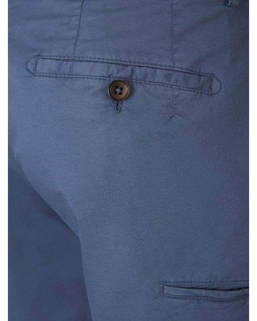 Bermudas Casual Algodón Santa Eulalia de hombre de color Blue