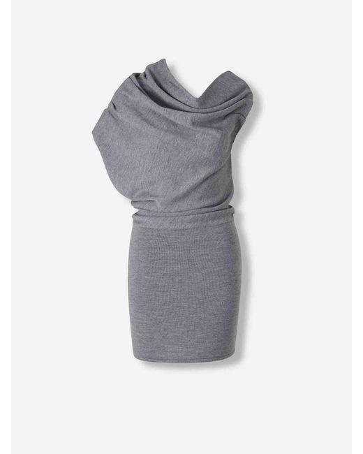 Vestido Mini Mabel Staud de color Gray