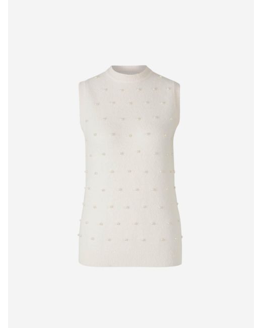 Chaleco Illuminate Alpaca Zimmermann de color White