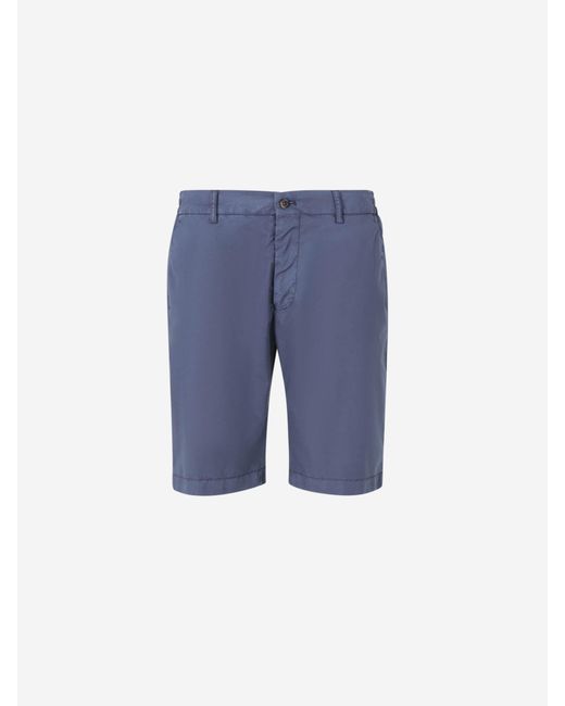Bermudas Lisas Algodón Santa Eulalia de hombre de color Blue