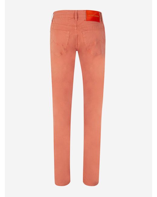 Jeans Slim Fit Bard Jacob Cohen de hombre de color Orange