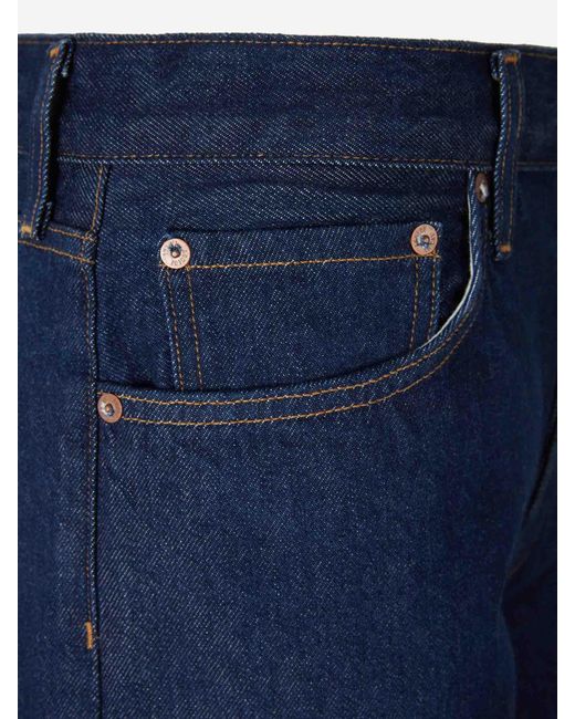 Jeans Rectos Algodón Agolde de color Blue