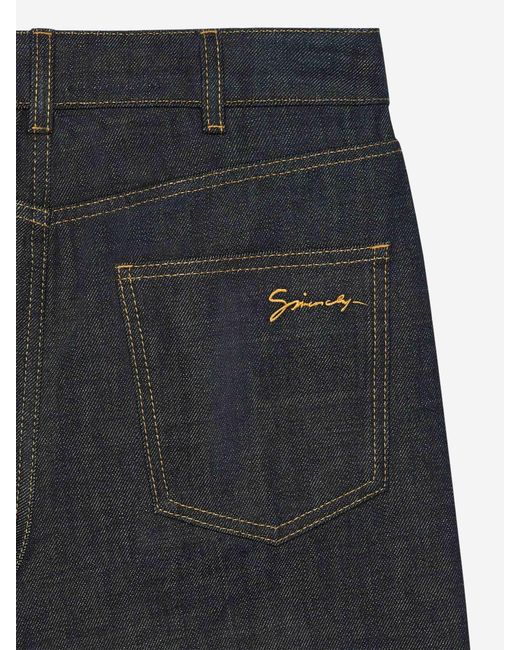 Jeans Straight Denim Givenchy de color Blue