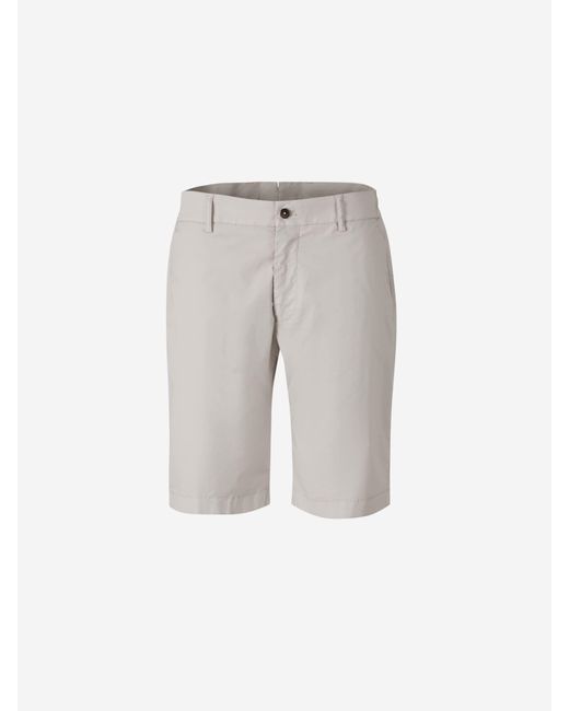 Bermudas Lisas Algodón Santa Eulalia de hombre de color Gray