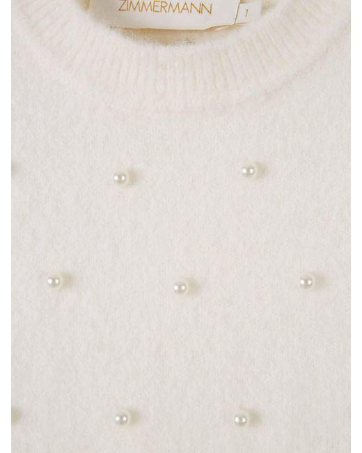 Chaleco Illuminate Alpaca Zimmermann de color White