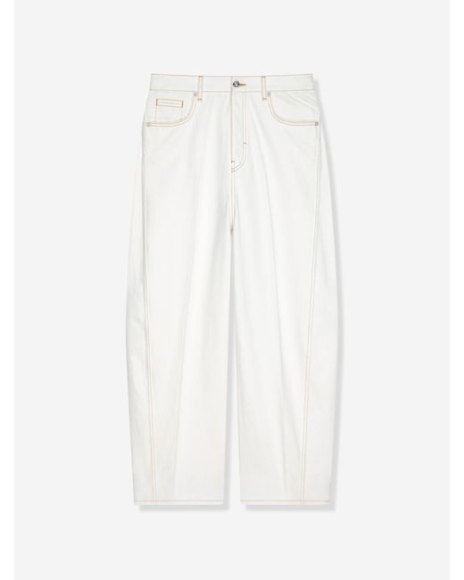 Jeans Rectos Anchos Givenchy de hombre de color White