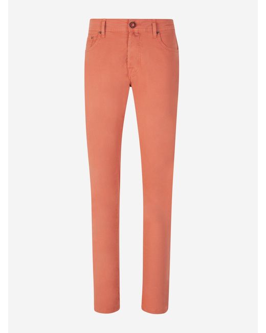 Jeans Slim Fit Bard Jacob Cohen de hombre de color Orange