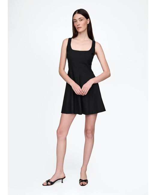 Abito Corto di Gap in Black