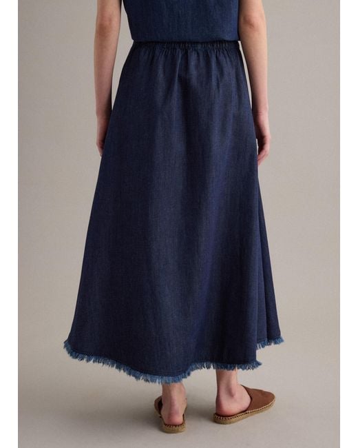 Gonna Lunga di Piombo in Blue