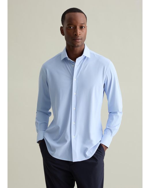 Camicia Regular Fit di Piombo in Blue da Uomo