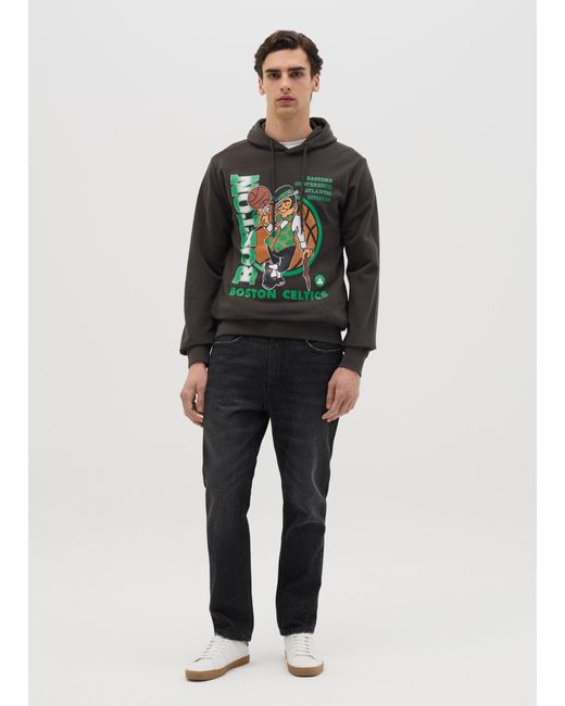 Felpa Con Cappuccio Boston Celtics, Uomo, Taglia di Nba in Green da Uomo