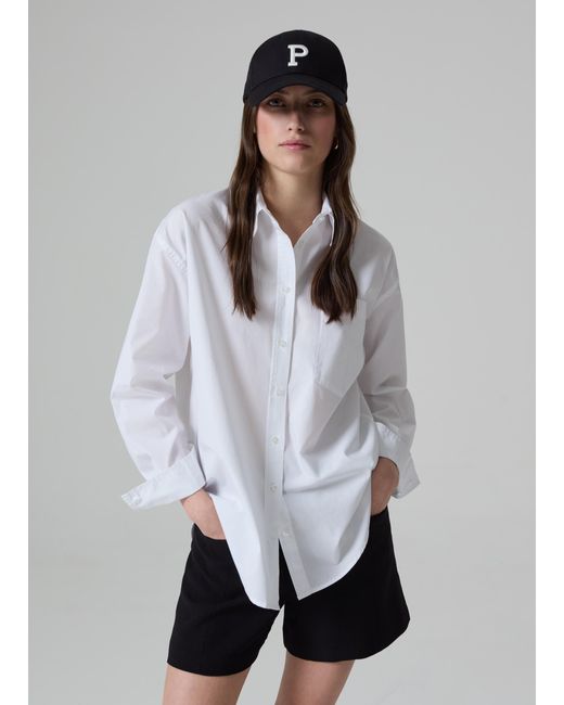 Camicia Oversize di Piombo in White