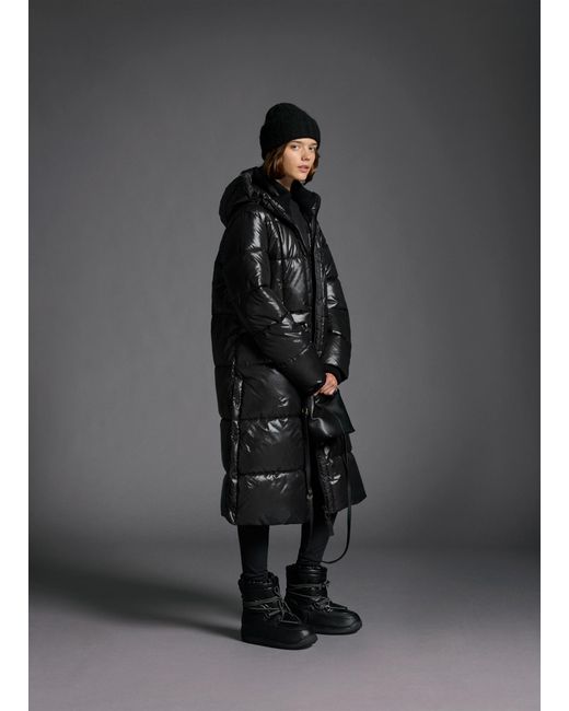 Piumino Lungo Trapuntato Con Cappuccio - Beige Chiaro - 49.00 - Foto 13