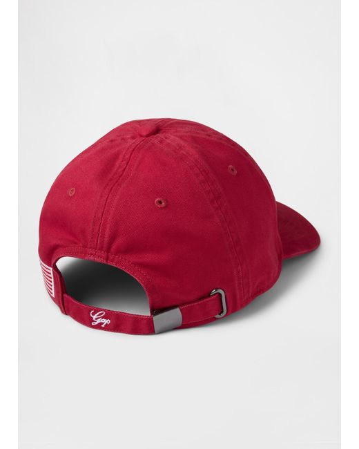 Berretto Da Baseball di Gap in Red da Uomo