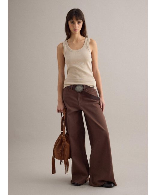 Borsa di Piombo in Brown
