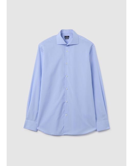 Ovs Camicia Slim Azzurra Con Colletto Francese E Bottoni, Uomo, Taglia di OVS in Blue da Uomo