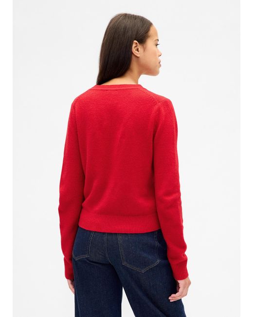 Pullover Cashsoft di Gap in Red