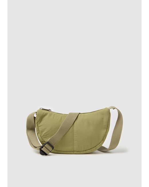Ovs Borsa Essential Piccola A Mezza Luna Con Tracolla, Donna, Taglia di OVS in Green