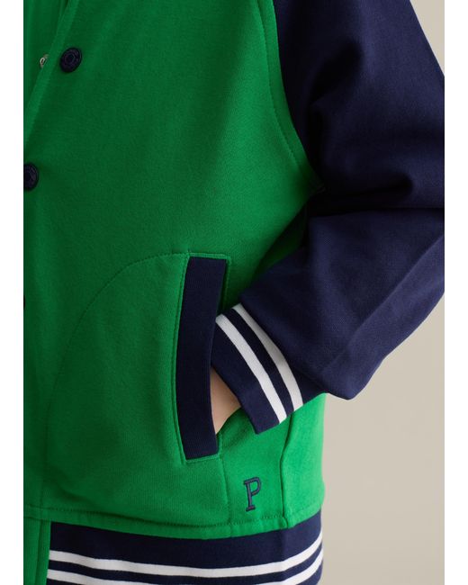 Felpa Varsity di OVS in Green da Uomo