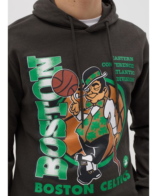 Felpa Con Cappuccio Boston Celtics, Uomo, Taglia di Nba in Green da Uomo