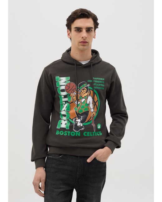 Felpa Con Cappuccio Boston Celtics, Uomo, Taglia di Nba in Green da Uomo