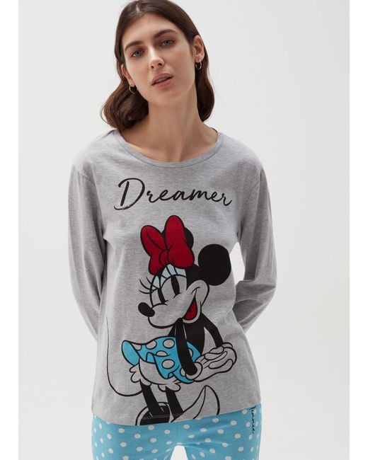 Pigiama Lungo In Cotone Disney Minnie, , Multicolor, Taglia: S di OVS  HOUSEBRAND in Blu | Lyst