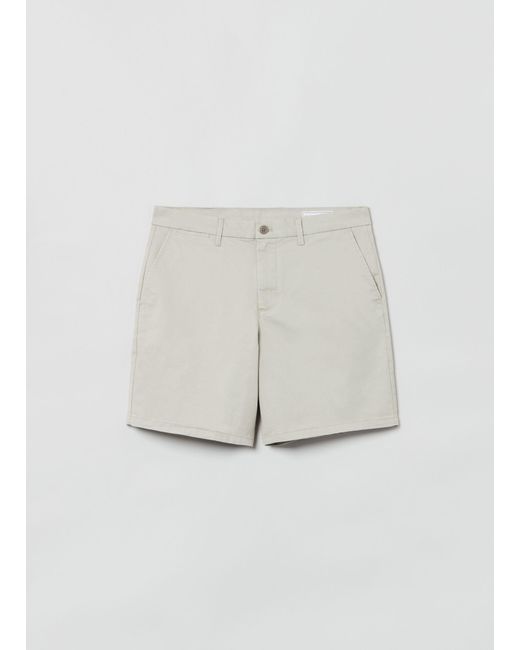 Shorts In Cotone Stretch di Gap in Gray da Uomo