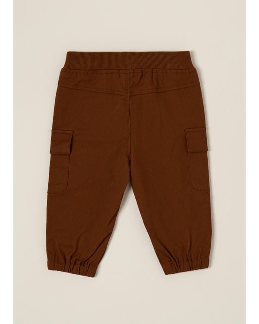 Pantaloni Marroni Elasticizzati Cargo, Neonato, Taglia di OVS in Brown da Uomo