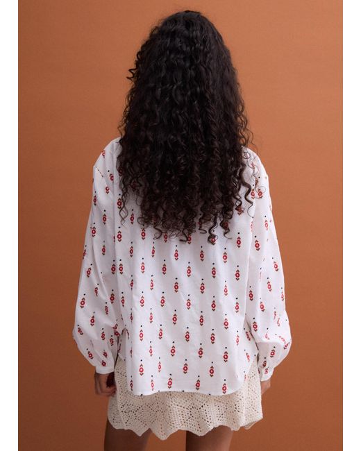 Camicia Bianca di Piombo in Natural