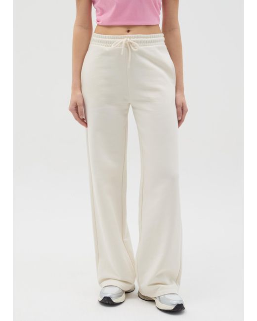 Ovs Joggers Essential Straight Fit Con Coulisse, Donna, Taglia di OVS in White