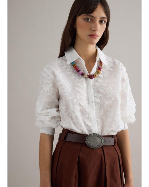 Camicia di Piombo in White