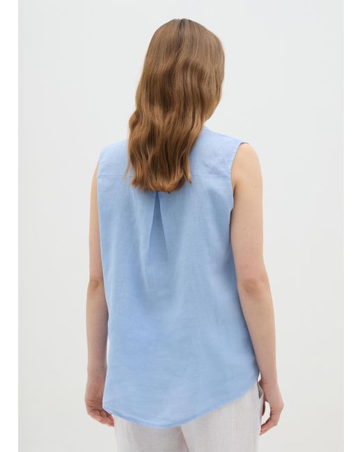 Camicia Smanicata Da Donna di Hybrid in Blue